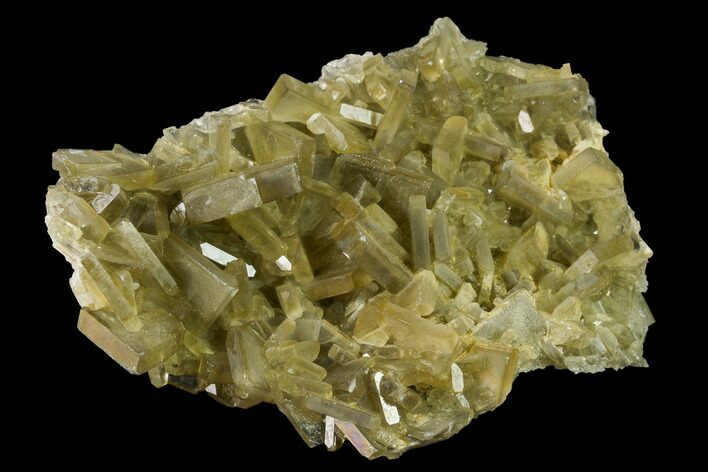 3.4" Tabular Barite Crystal Cluster with Phantoms - Peru